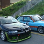 Parc fermé arrivée